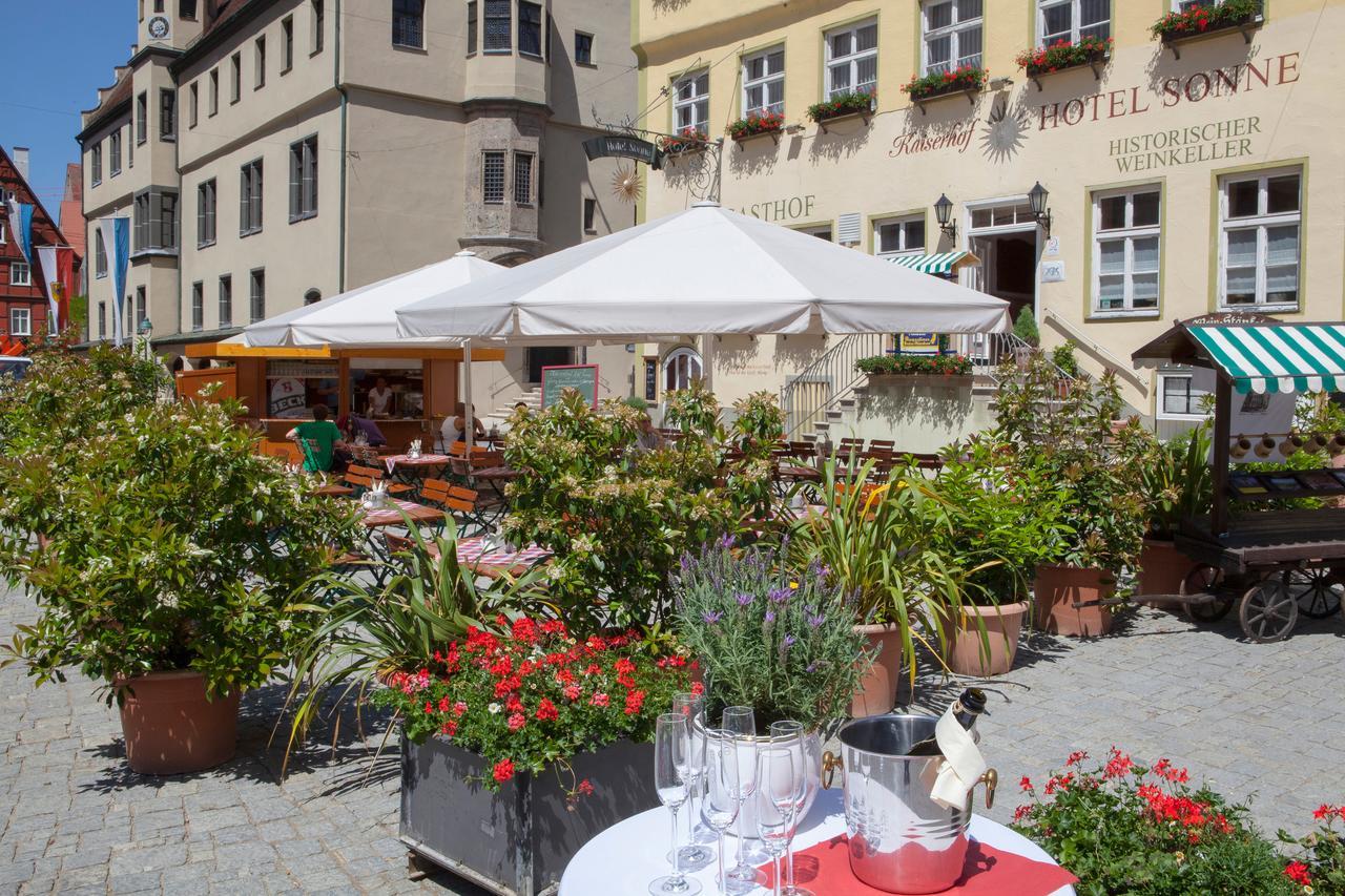 Kaiserhof Hotel Sonne Nördlingen Kültér fotó