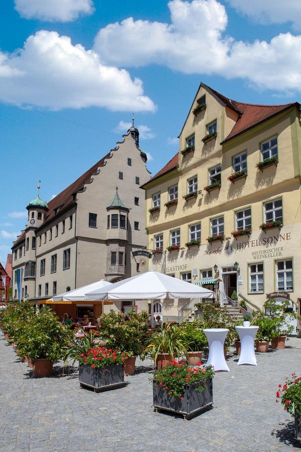 Kaiserhof Hotel Sonne Nördlingen Kültér fotó